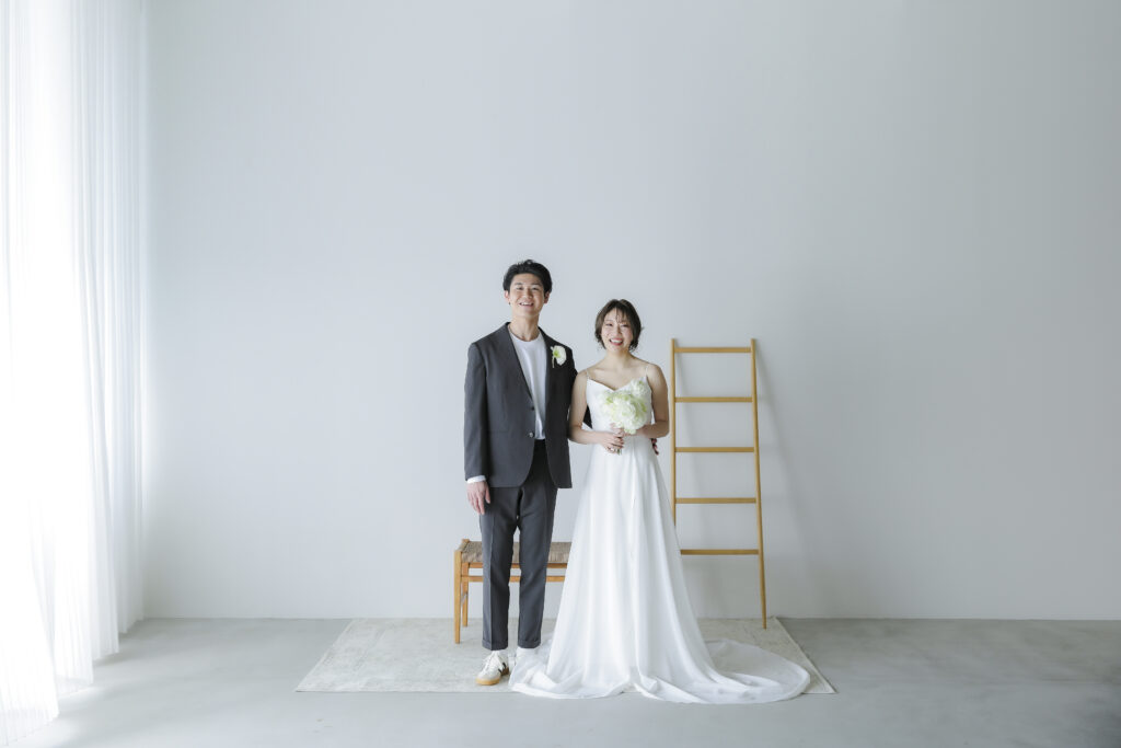 前撮り　フォトウェディング　ドレス