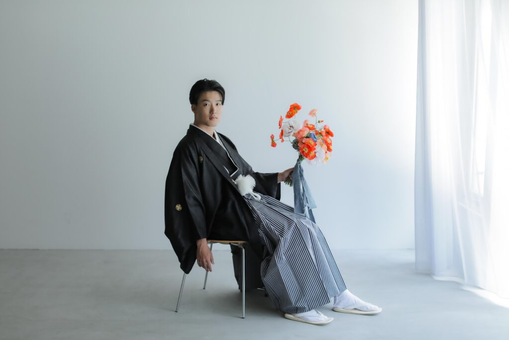 紋付袴と白無垢で寄り添う、穏やかな時間。自分たちらしい距離感で残す、一生ものの和
装写真 | IN MY LIFE photography