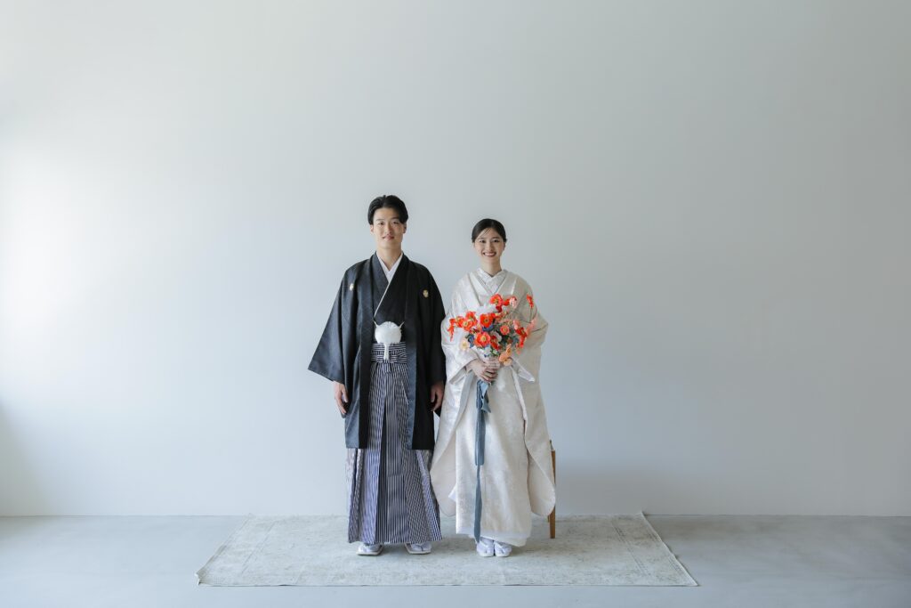 紋付袴と白無垢で寄り添う、穏やかな時間。自分たちらしい距離感で残す、一生ものの和
装写真 | IN MY LIFE photography