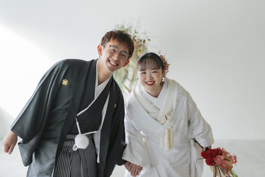 紋付袴と白無垢で寄り添う、穏やかな時間。自分たちらしい距離感で残す、一生ものの和
装写真 | IN MY LIFE photography