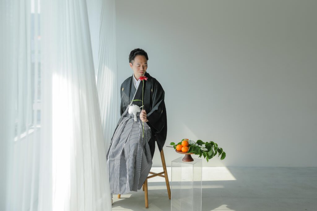 紋付袴と白無垢で寄り添う、穏やかな時間。自分たちらしい距離感で残す、一生ものの和
装写真 | IN MY LIFE photography