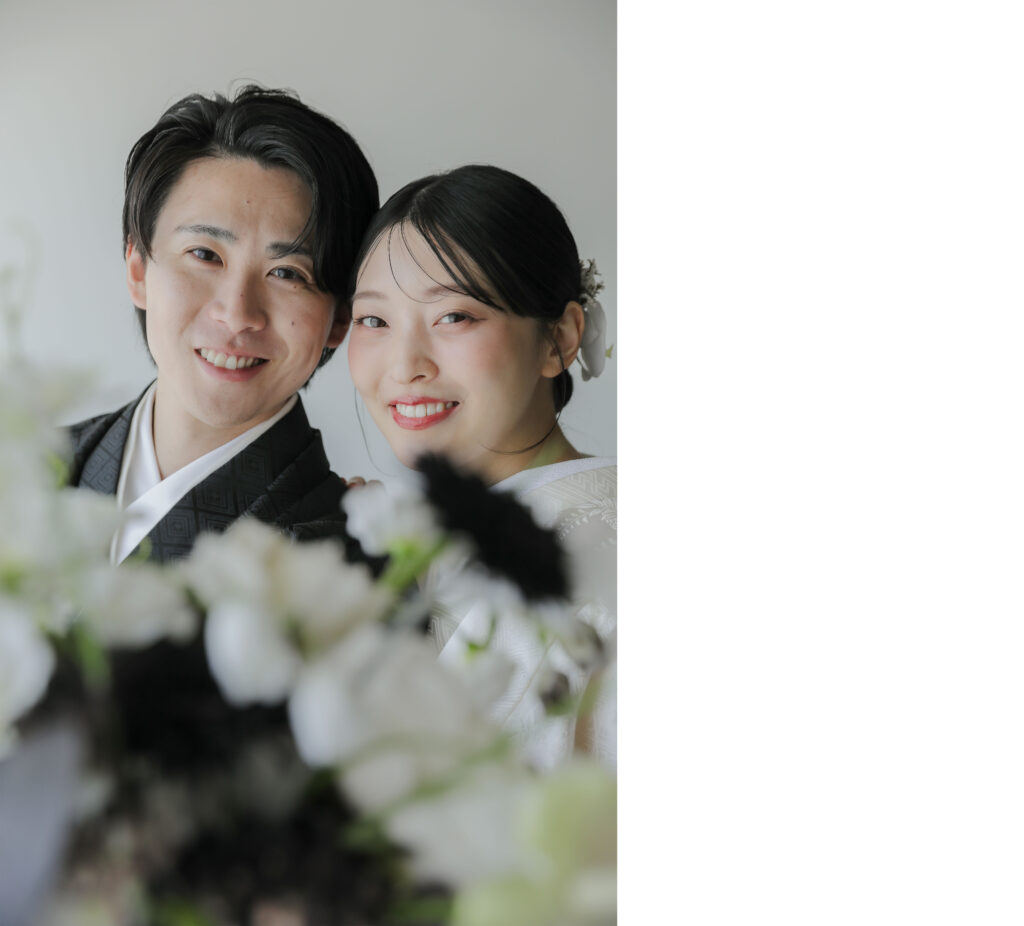 紋付袴と白無垢で寄り添う、穏やかな時間。自分たちらしい距離感で残す、一生ものの和 装写真 | IN MY LIFE photography