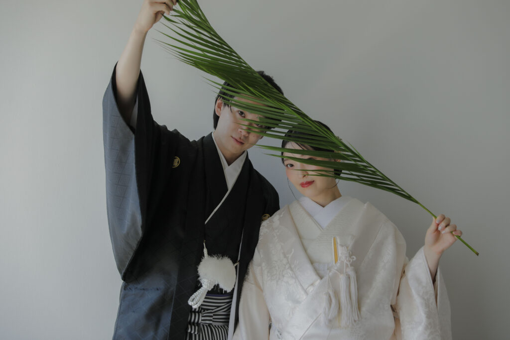 紋付袴と白無垢で寄り添う、穏やかな時間。自分たちらしい距離感で残す、一生ものの和 装写真 | IN MY LIFE photography