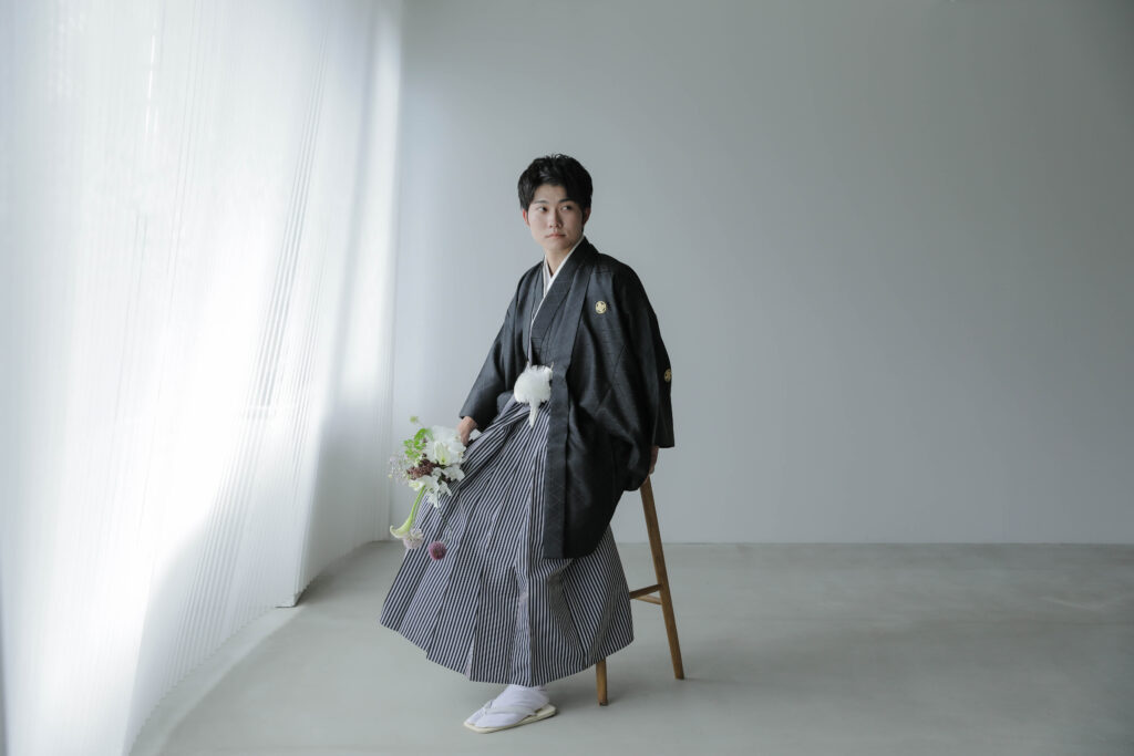 紋付袴と白無垢で寄り添う、穏やかな時間。自分たちらしい距離感で残す、一生ものの和 装写真 | IN MY LIFE photography