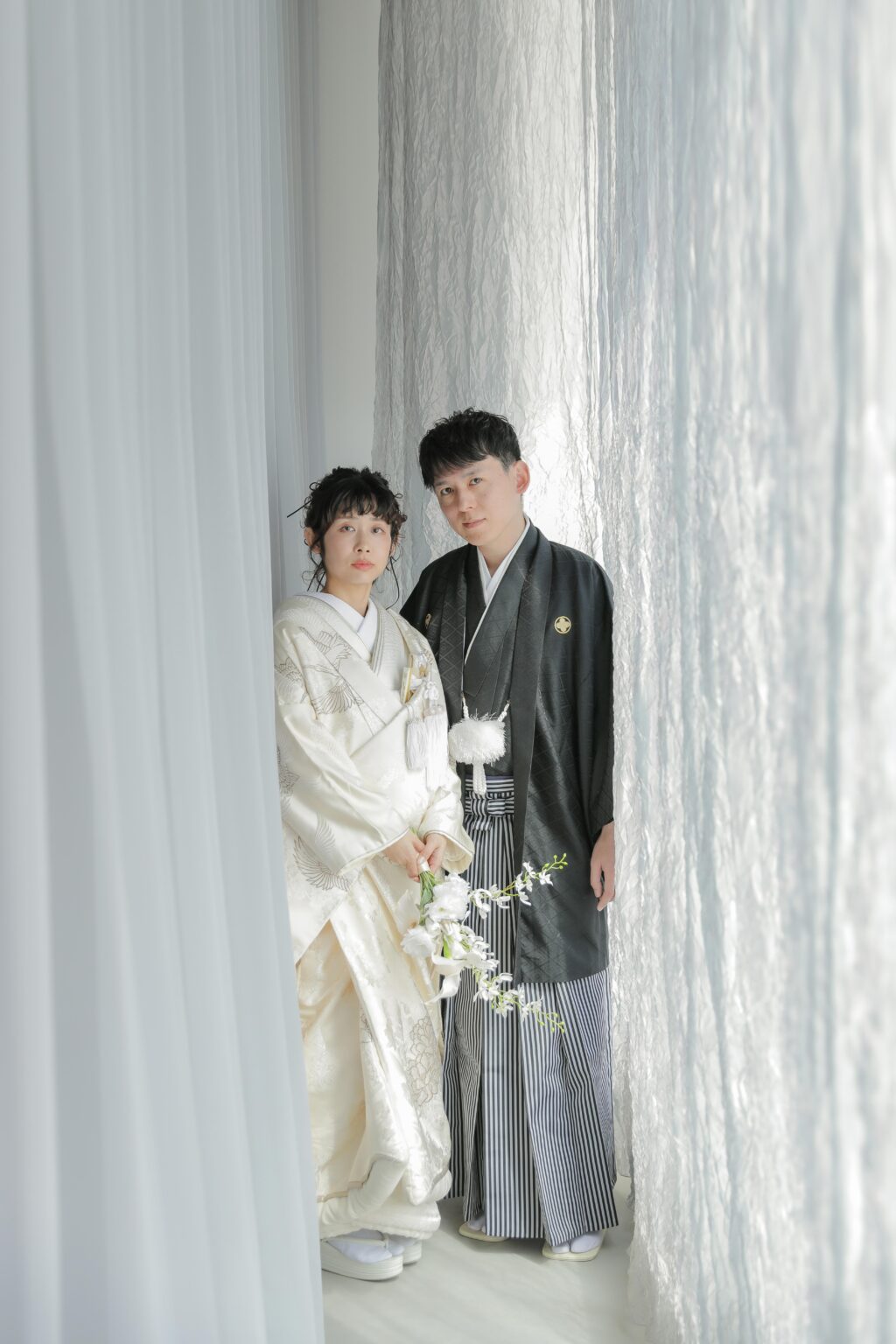 紋付袴と白無垢で寄り添う、穏やかな時間。自分たちらしい距離感で残す、一生ものの和 装写真 | IN MY LIFE photography