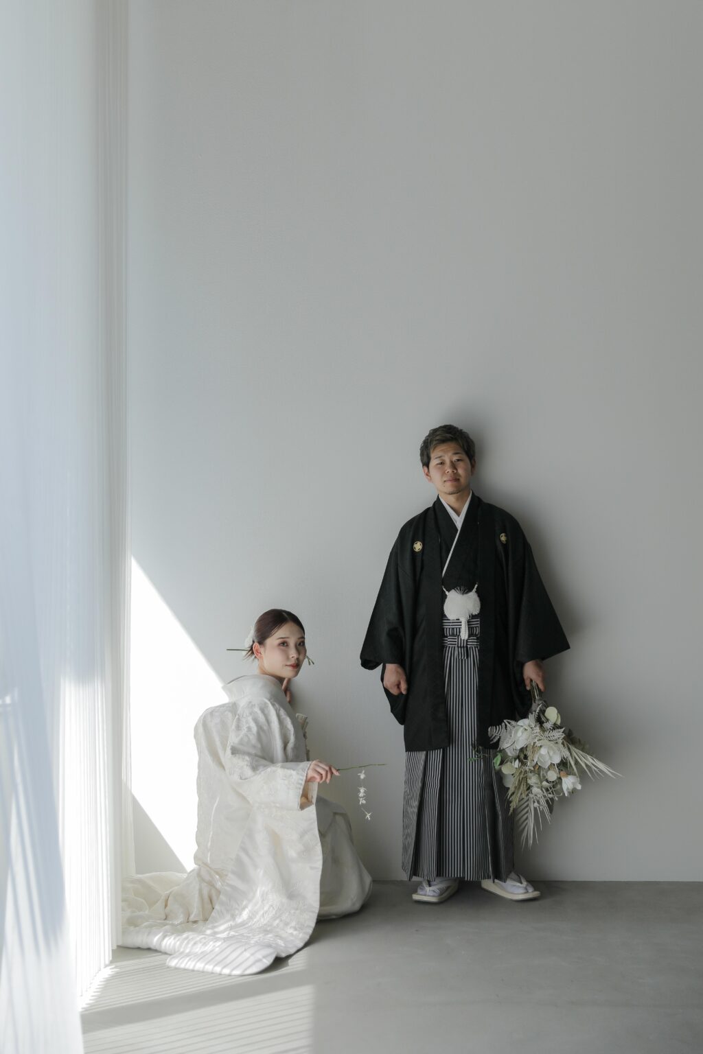 紋付袴と白無垢で寄り添う、穏やかな時間。自分たちらしい距離感で残す、一生ものの和 装写真 | IN MY LIFE photography